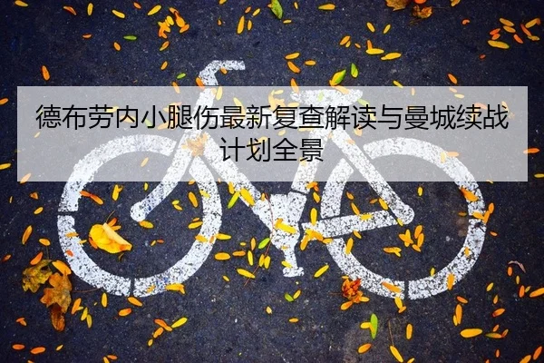 德布劳内小腿伤最新复查解读与曼城续战计划全景
